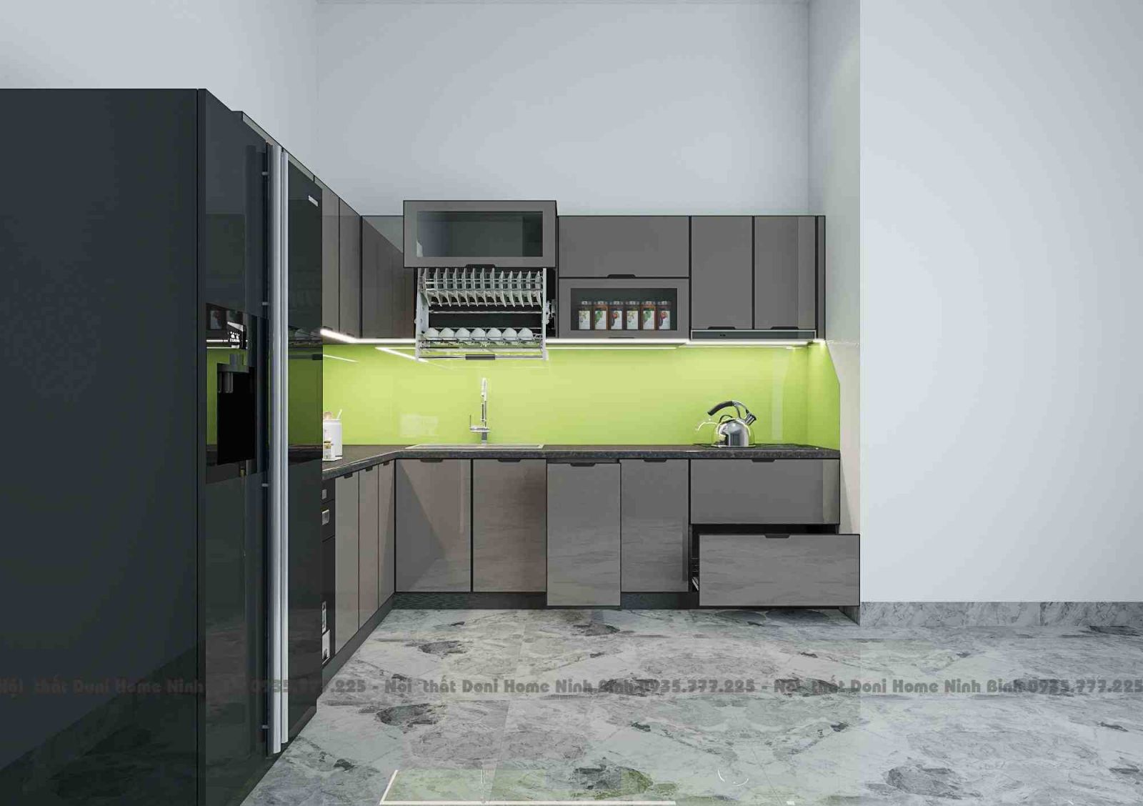 tu bep inox canh kinh 